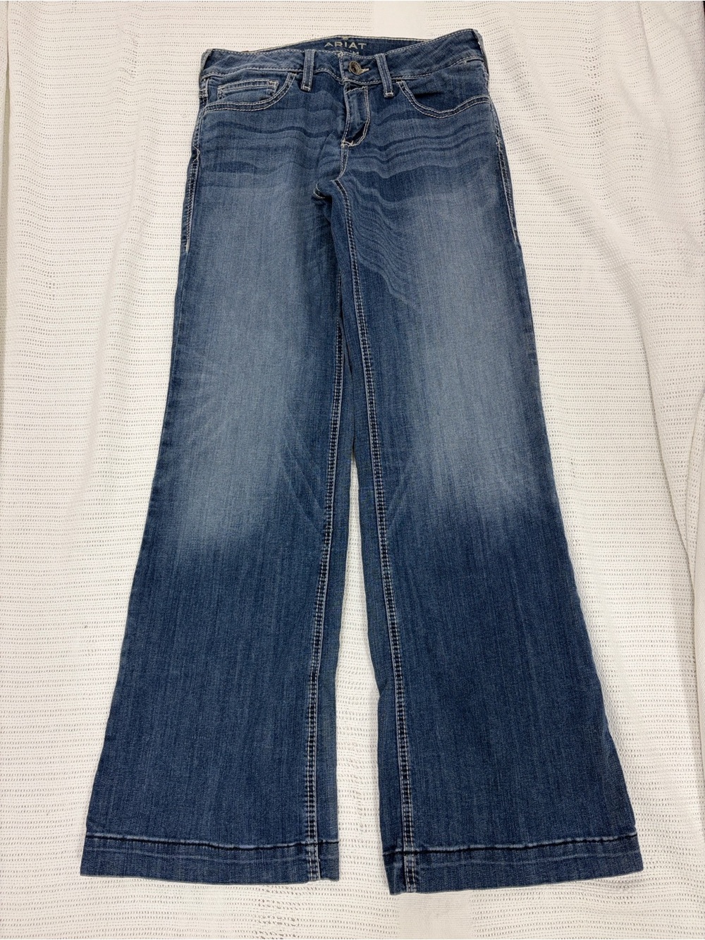 Ariat Denim Trouser Flare Blue Jeans Size 29R 10021883